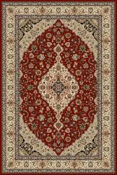 LOTOS Covor Lotos 1540-200, Marime 80 x 150 cm, Grena, Rosu, Inaltime Fir 8 mm, Antialergic, Polipropilena, Living, Dormitor, Sufragerie, Birou Covor