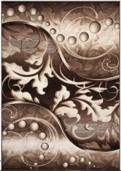 Luna Covor Luna 1812-12, Marime 80 x 150 cm, Maro, Inaltime Fir 6 mm, Antialergic, Polipropilena, Living, Dormitor, Sufragerie, Birou Covor