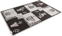 FLEX Covor Bucatarie Tip Iuta, Model Flex 950-80, Marime 75 x 200 cm, Gri, Antiderapant, Antialergic, Polipropilena, Living, Terasa, Sufragerie, Birou (COVOR FLEX 950/80 0.75X2) Covor