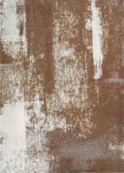 DYWAN Covor Premium Model DYWAN RUST COPPER, Maro, Bej, Marime 160 x 230 cm, Tesatura Plata, Poliester, Bumbac, Antiderapant, Antialergic, Living, Dormitor, Sufragerie, Birou (DYWAN RUST COPPER 160X230) Covor