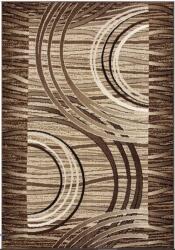 Luna Covor Luna 1816-12, Marime 80 x 150 cm, Maro, Inaltime Fir 6 mm, Antialergic, Polipropilena, Living, Dormitor, Sufragerie, Birou Covor