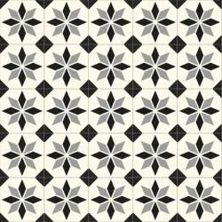 Scottsdale Linoleum Rezidential Antiderapant Clasa 21, Belgia, Model Scottsdale 099M, Suport Spuma, Grosime 2.3 mm, Imitatie Gresie, Alb, Negru, Gri, PVC, Latime 2m, Marime 200 x 600 cm (LINOLEUM TURBO SCOTTSDAL Covor