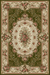 LOTOS Covor Lotos 1529-310, Marime 150 x 230 cm, Verde, Inaltime Fir 8 mm, Antialergic, Polipropilena, Living, Dormitor, Sufragerie, Birou Covor