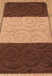 Sile Set 2 Covorase Baie Sile 2546, Marimi 60 x 100 50 x 60 cm, Maro, Antialergic, Polipropilena Covor