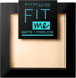 Maybelline New York MAYBELLINE NEW YORKFit Me Matte & Poreless púder, 9 g - 115 Ivory