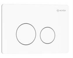 MOFÉM EVO 20 Nyomólap, matt fehér, rozsdamentes acél (73501280W)