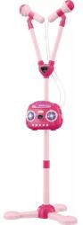 Global Express Far East Ltd Dupla mikrofon álvánnyal - rózsaszín - fizz