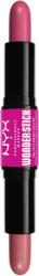 NYX Professional Makeup Wonder Stick Blush 01 Light Peach and Baby Pink krémes pirosító, 8 g,