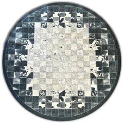 Ber Porte 2054 Szürke 120x120 cm Szőnyeg