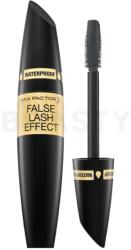 MAX Factor False Lash Effect Waterproof Mascara vízálló szempillaspirál szempilla meghosszabbítására és volumenre Black 13 ml