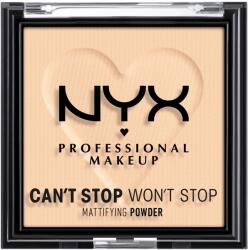 NYX Professional Makeup Can't Stop Won't Stop Mattifying Powder 02 Light 6 g