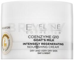 Eveline Cosmetics COENZYME Q10 Goat's Milk Intensely Regenerating Day&Night Cream arc krém hidratáló hatású 50 ml
