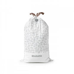 Brabantia Saci menajeri Brabantia PerfectFit FlatBack+/Touch 647040, dimensiune L, 40-45 l, 10 buc, Alb (647040) Cos de gunoi