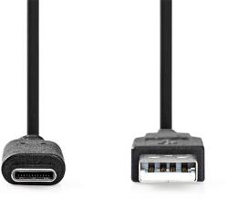Nedis CCGL61650BK10 USB 3.2 Gen 1, USB-A plug - USB-C (USB-C) plug cablu, 60W, 10 Gbps, 1m (CCGL61650BK10)