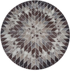 Dywanopol Panamero 10 Barna Kör 80 cm Szőnyeg