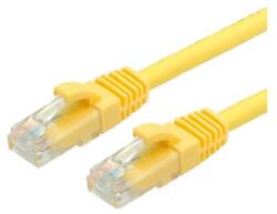 Roline VALUE Cablu patch UTP, CAT6 LSOH, rezistent la extragere, 0, 5m, galben (21.99.1022-250)