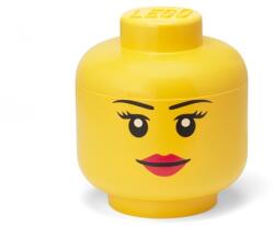 NHG LEGO Lány tárolófej, nagy (8, 5 literes) 40320805 (40320805)