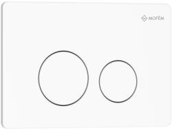 MOFÉM EVO 20 wc nyomólap, matt fehér 73501280W (73501280W)