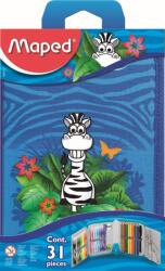 Maped Penar echipat Maped Tatoo - Jungle, 1 fermoar (967814) Penar