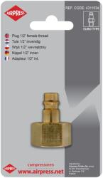 Airpress Нипел (конектор) 1/2" вътрешна резба euro 4311534 (4311534)