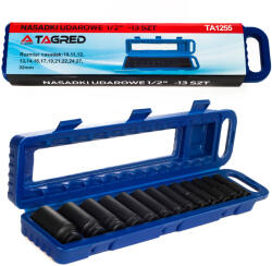 Tagred Накрайници, шестостенни, дълги 78 mm 1/2", 13 бр. TA1255 (TA1255)
