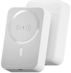 Forever MATB-400 Vezeték Nélküli Powerbank 20W 10000 mAh-Fehér