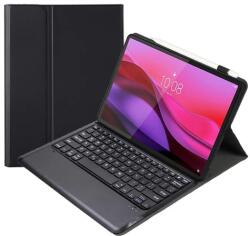 Gigapack Husă permanentă, efect piele (FLIP, tastatură bluetooth, desktop, QWERTY, engleză, suport creion) NEGRU (GP-176639)