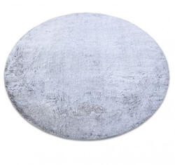 My carpet company My Carpet Company Modern, Mosható Lapin Kör Shaggy, Csúszásgátló Szürke/Elefántcsont Kör 100 cm Szőnyeg