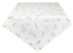 Clayre & Eef CLEEF Vidám Virág Asztalterítő - Pamut - 150x250 cm