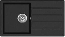 Evido Easy 45S gránit mosogató, 760 x 440 mm, antracit (105982) - konyhanet