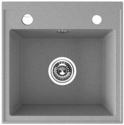 Laveo RINA Gránit mosogató: egymedencés, szürke (SRP_510T)