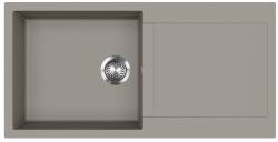 Evido CUBO XL 6 S gránit mosogató, 1000 x 500 mm, platina (442059) - konyhanet