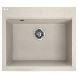 Laveo TAU bézs gránit mosogatótálca 57x50 SRT_410Y (SRT_410Y)