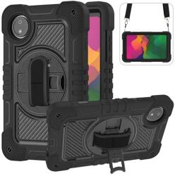 Gigapack Redmi Pad Se 8.7 Gigapack Defender Műanyag Telefonvédő Ütésállóság, Vállpánt, Fekete