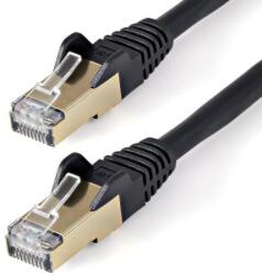 StarTech Patch Cord Startech 6ASPAT750CMBK, Cat6a, STP, 7.5m, Black (6ASPAT750CMBK) - laptopaid