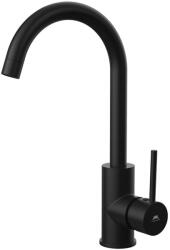 RUBINETA Baterie bucatarie monocomanda Rubineta Axe finisaj negru mat (AX300668)