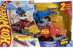 Mattel Hot Wheels: Sárkányjárgány autószállító - pcx