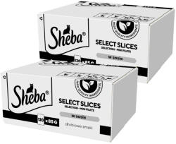 Sheba SHEBA Selection Select Slices baromfi ízű tasakok 240x85g - teljes értékű nedves eledel felnőtt macskáknak, szószban
