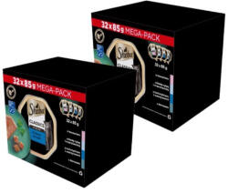 Sheba SHEBA Classics halízesítő tálcák 64x85g