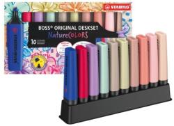STABILO Evidențiator STABILO BOSS ORIGINAL NatureCOLORS Wildflower (set de 10)