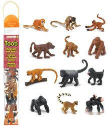 Safari Ltd Safari® Toob Maimuțe și primate 12 figurine (S680604) Figurina