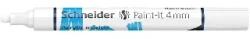 Schneider Schneider: Akril marker, 4 mm, fehér (120249)