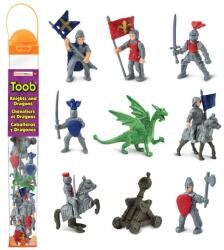 Safari Ltd Safari® Toob Cavaleri și Dragoni 11 figurine (S699904) Figurina