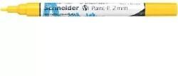 Schneider Schneider: Dekormarker, akril, 2 mm, SCHNEIDER "Paint-It 310", sárga (120105)
