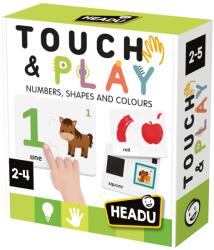 Headu Образователна игра Headu - Докосни и играй, Форми, Цветове и числа (HMU60810)