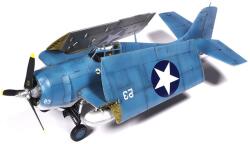 Academy USN F4F-4 Wildcat Battle of Midway Repülőgép műanyag makett 1: 48 (12355) (12355)