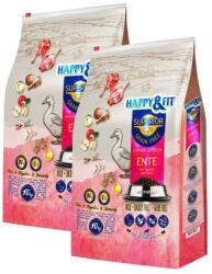 Happy&Fit Happy& Fit Superior Hipoallergén, Gabonamentes Kacsa, halolajjal és almával 2x10kg