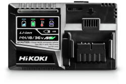 HiKOKI (Hitachi) UC18YSL3-W0Z akku töltő 14, 4-18V-ig tölt Li-ion akkumulátorhoz (UC18YSL3-W0Z)