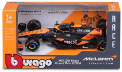 Bburago F1 versenyautó - McLaren Racing MCL38 (2024) (1: 43) (R01698)