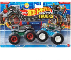 Mattel Monster Trucks Demolition Doubles - Loco Punk vs Airplane Mode (FYJ64_JCC66)